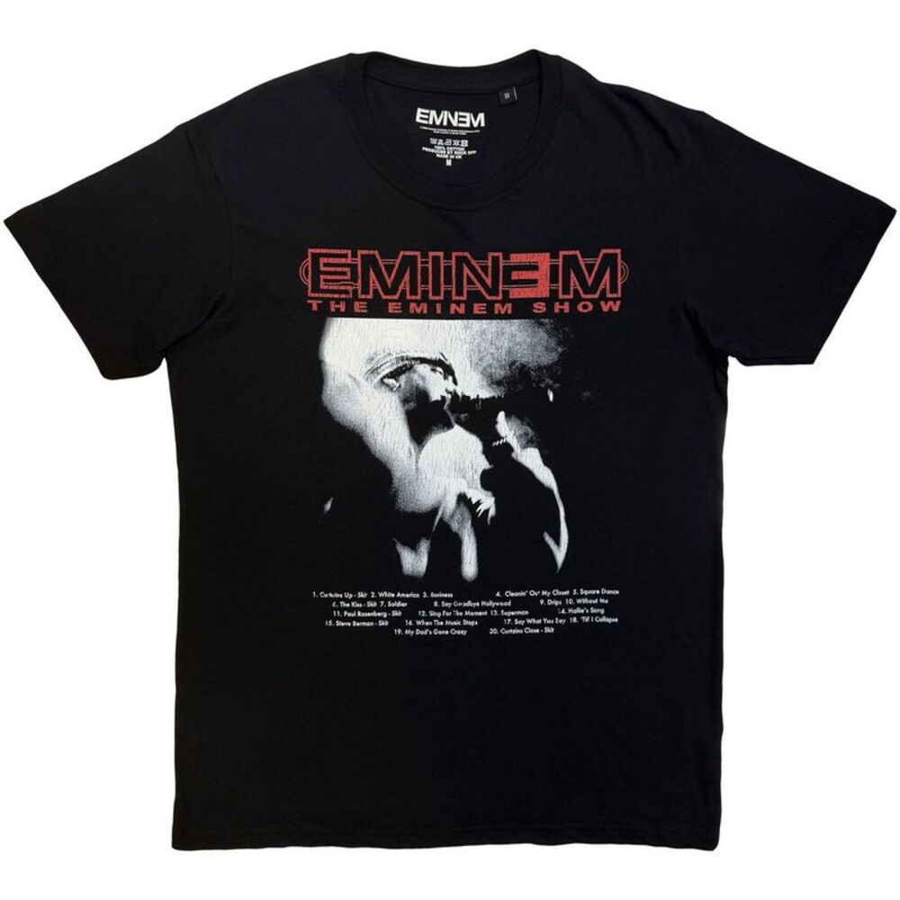 Eminem Unisex Adult The Eminem Show T-Shirt / Black